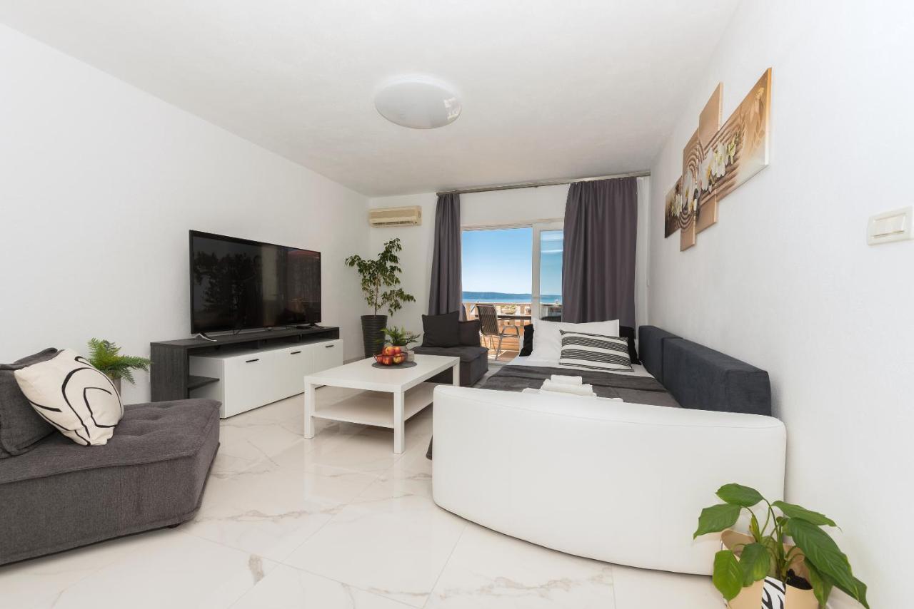 Apartment Sole Mio -Sea View มาคาร์สกา ภายนอก รูปภาพ